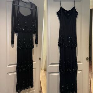 Fab sequined 2pc gown